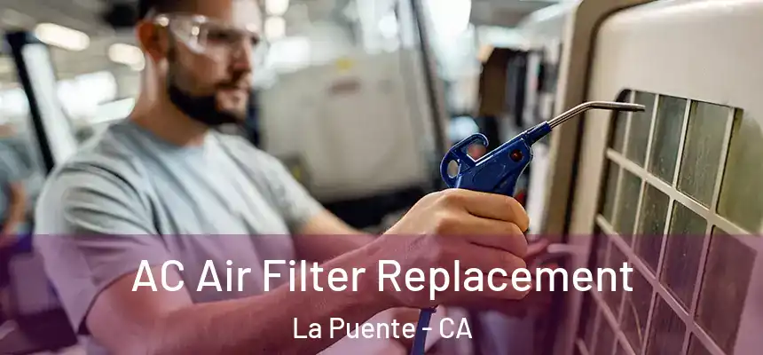  AC Air Filter Replacement La Puente - CA